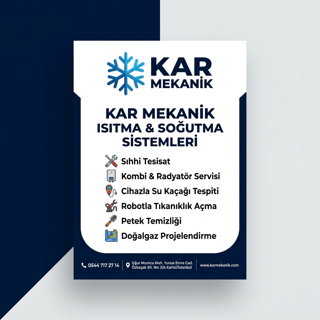 Kar Mekanik Hizmet Broşürü
